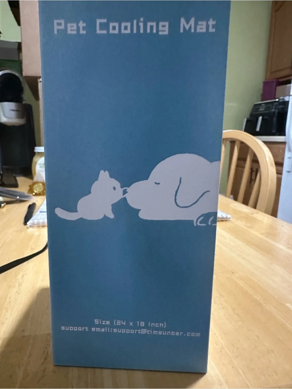 Cooling Mat for Small Pets - Blue - Unbranded